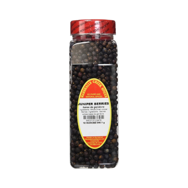 Marshall's Creek Spices Juniper Berries - 12 oz | Premium XL Whole Berries for Cooking & Flavoring