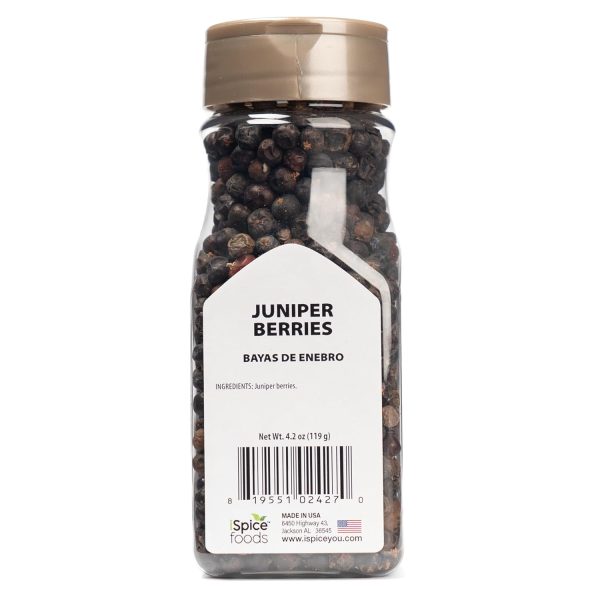 iSpice Pungent Whole Juniper Berries – 4.2 oz (119g) | Premium Flavor for Culinary & Wellness Uses - Image 2