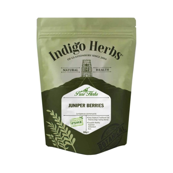 Indigo Herbs Whole Juniper Berries – 500g | Premium-Grade for Culinary & Herbal Wellness