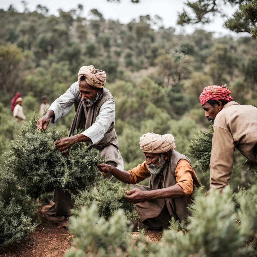 Fair trade partnerships between Juniper Berry Wholesaler and local communities