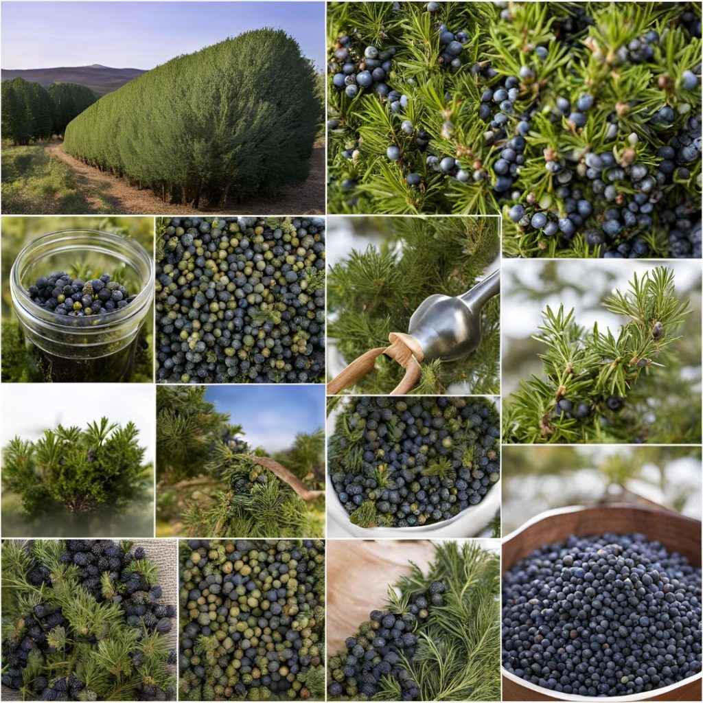 Cold chain logistics for maintaining the freshness of juniper berries