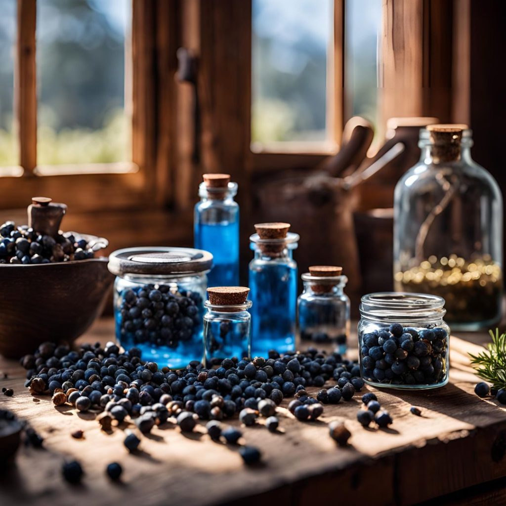 High-quality juniper berries for essential oil production from Juniper Berry Wholesaler