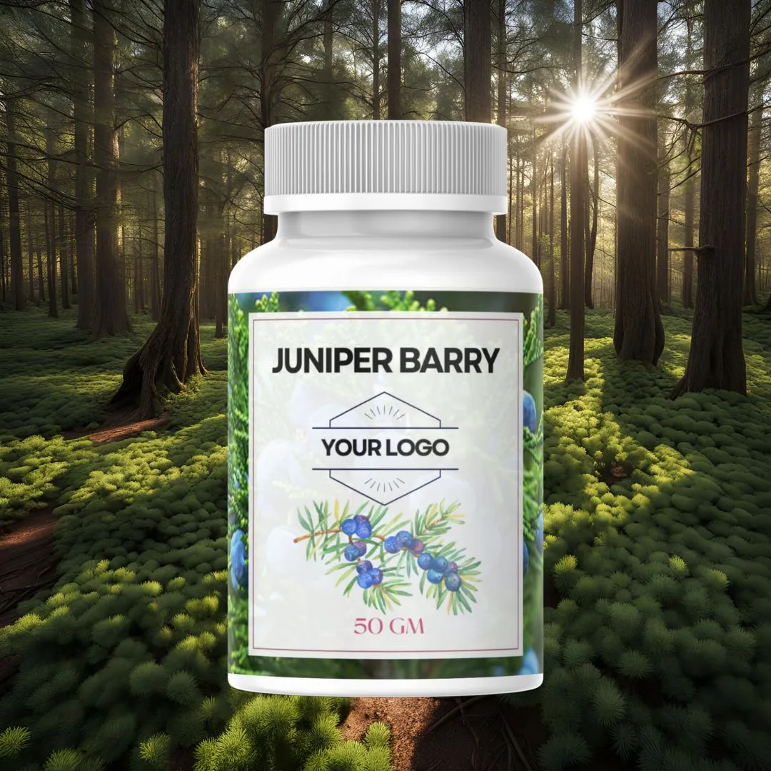 Custom branding and private label options for juniper berries at Juniper Berry Wholesaler