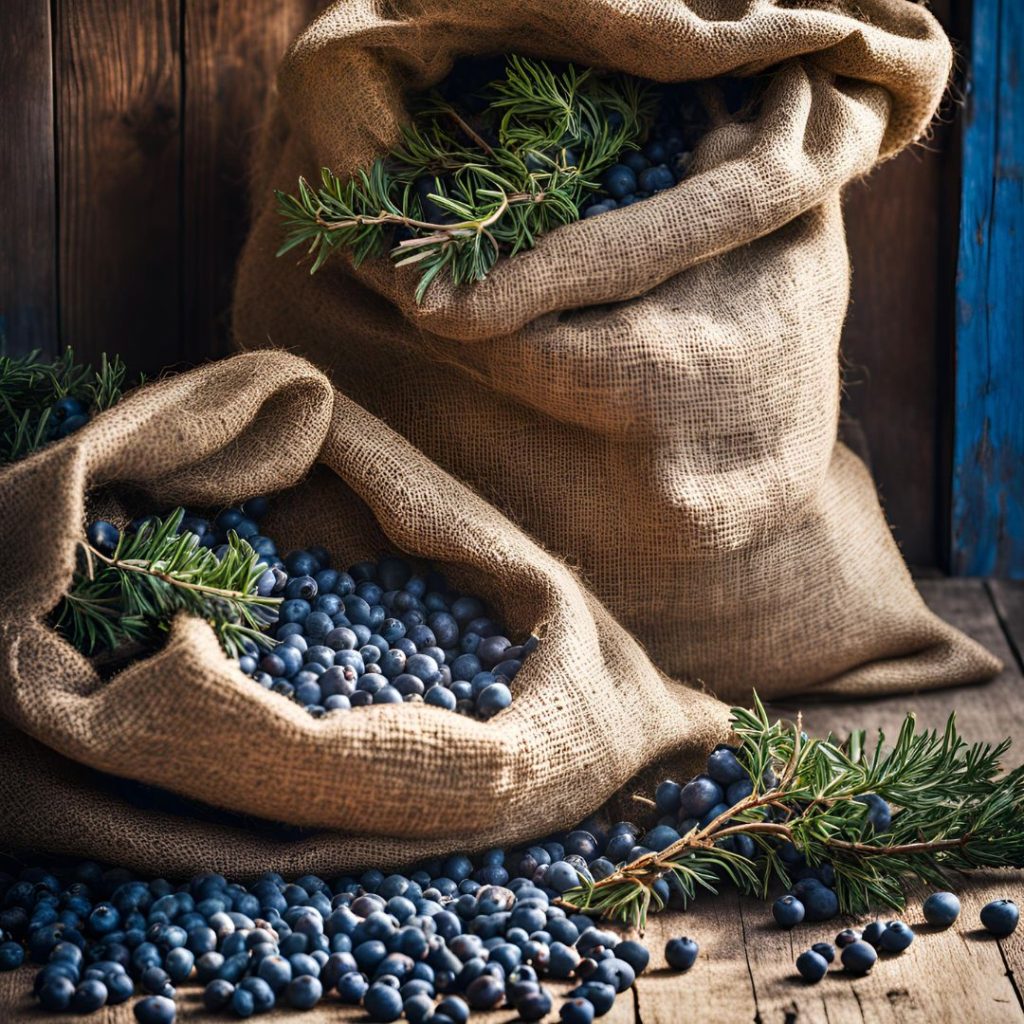 Sustainably harvested Juniperus Excelsa (Greek Juniper) berries from ethical farms