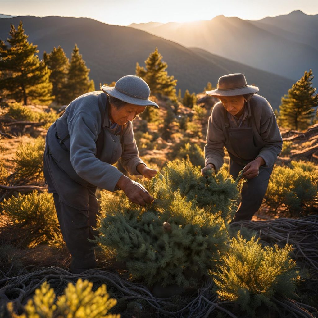 Sustainably harvested Juniperus Phoenicea (Phoenician Juniper) berries from the Mediterranean