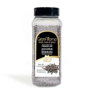 GranAroma Whole Dried Juniper Berries 11.6 oz Front View