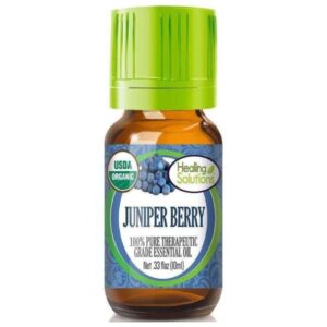 Juniper Berry Essential Oil - Organic, Pure, Undiluted 10ml Bottle