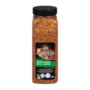 Club House Montreal Chicken Seasoning 675g container.