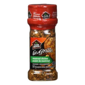 Club House Montreal Chicken Seasoning 58g container.