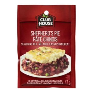 Club House Shepherd's Pie Seasoning Mix packet, 47g.