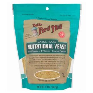 Front view of Bob's Red Mill Nutritional Yeast 5 oz pouch