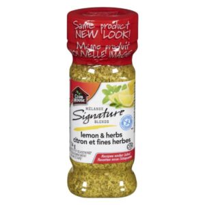Club House Lemon & Herb Seasoning 134g for cooking and seasoning.