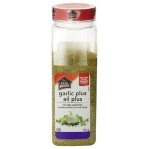 Front view of Garlic Plus One-Step Seasoning 580g package