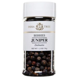 Front view of Juniper Berries 1.2 oz (Pack of 3) – Premium Quality for culinary and aromatherapy uses.