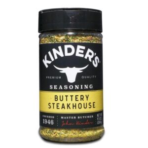 Container of Kinder's Buttery Steakhouse Rub, 9.5 oz.