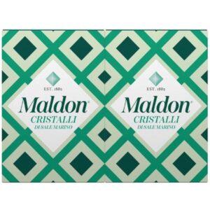 Maldon Sea Salt Flakes – 125g (Pack of 2) Front View