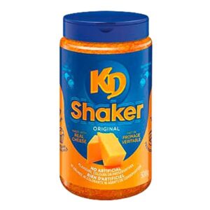 Original KD Shaker, 500g - Real cheese powder in a convenient shaker for cooking and seasoning.