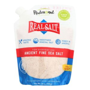 REDMOND Real Fine Salt, 737g - Natural, Unrefined, Mineral-Rich Seasoning