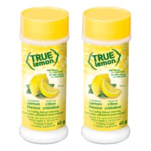 True Lemon 60g Shaker Crystallized Lemon for Cooking and Baking