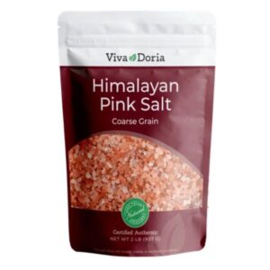Viva Doria Himalayan Pink Salt Coarse Grain (2 lbs, Certified Au) – Gourmet Crystal Sea Salt