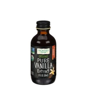 Bottle of Frontier Co-op Organic Pure Vanilla Extract