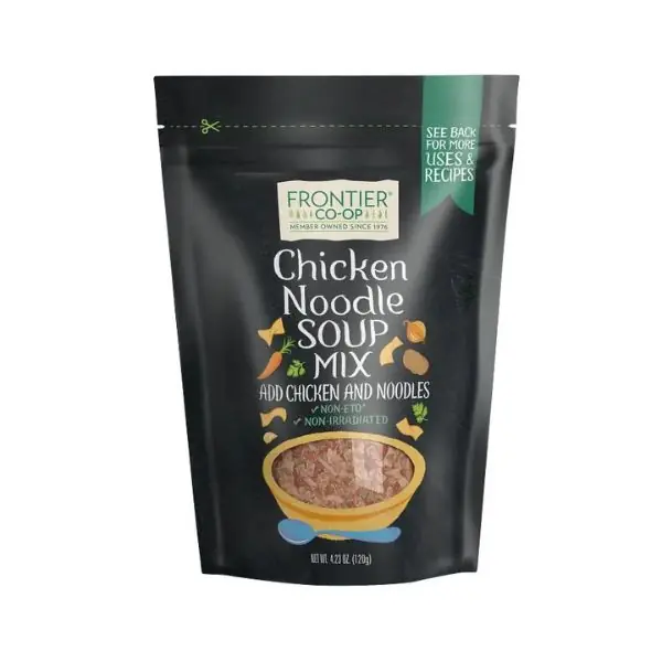 Packaged Sustainable Herbs & Lemon Chicken Soup Mix.
