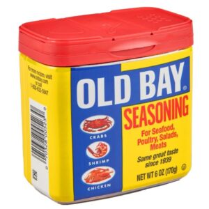 OLD BAY Seasoning 6 oz front view of the container with label visible.