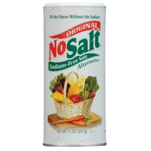 NoSalt Original Sodium-Free Salt Alternative, 11 Ounce – Front view of packaging
