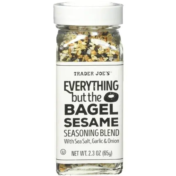 Trader Joe's Everything but the Bagel Sesame Seasoning Blend, 2.3 oz front view.