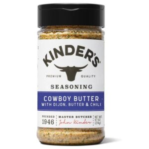 Kinder's Cowboy Butter Seasoning - 9.7 oz Front View