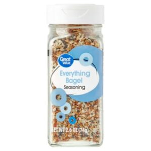 Everything Bagel Seasoning Blend in XL 10 Ounce Jar with Sesame Spice & Sea Salt