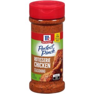 McCormick Perfect Pinch Rotisserie Chicken Seasoning – 5 oz bottle