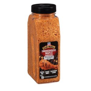 McCormick Grill Mates Smokehouse Maple Seasoning 28 oz front view