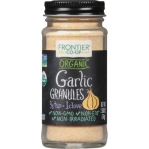 Co-op® Organic Garlic Granules, 0.49lb, premium quality garlic seasoning.