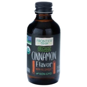 0.9lb bottle of Frontier® Organic Cinnamon Flavor - Non-Irradiated, Kosher, Organic Cinnamon Oil for Baking