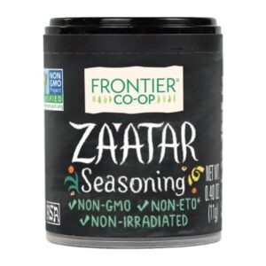 Organic Za'atar Seasoning packet with hyssop, sesame, and sumac.