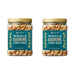Member's Mark Roasted Whole Cashews with Sea Salt (33 Oz., Pack of 2) – Healthy, nutrient-rich snack in bulk.