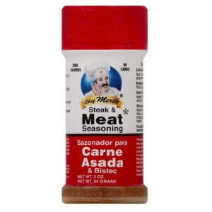 Chef Merito Steak & Meat Seasoning (3 oz) front view