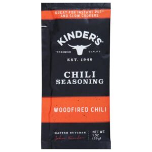Kinder's Woodfired Chili Chili Seasoning – 1oz premium flavor for spicy dishes