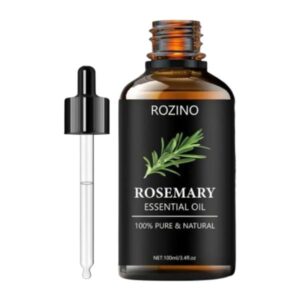 ROZINO Rosemary Essential Oil for moisturizing, smoothing, and enhancing shine for normal hair