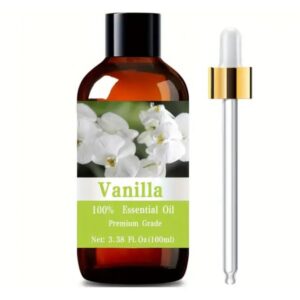 Vanilla Essential Oil for massage and aromatherapy