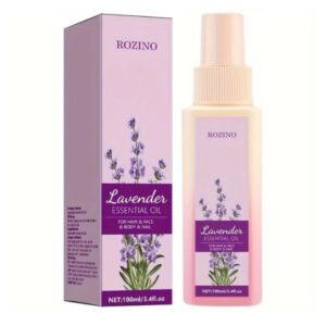 ROZINO Lavender Essential Oil – Perfect for skin care and moisturizing