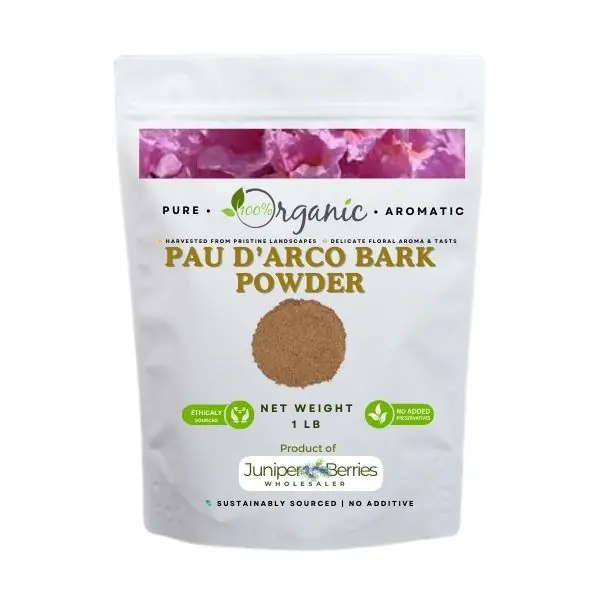 Pau D’Arco powder used in herbal tea and capsules