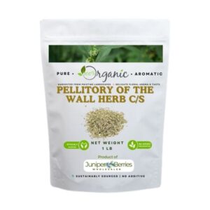 Brewing herbal tea with Pellitory of the Wall herb