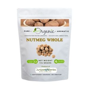 Premium Whole Nutmeg Spice for Cooking and Baking