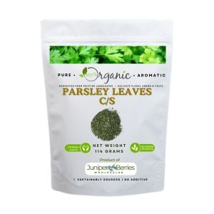 Parsley Leaves Cut and Sifted for Cooking and Seasoning