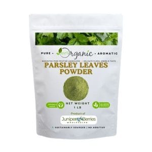 Parsley Leaves Powder for Herbal Tea
