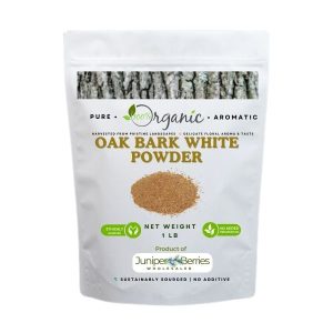 Close-Up of White Oak Bark Powder