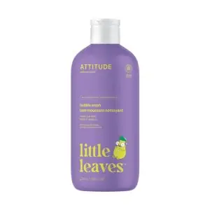 ATTITUDE Kids Bubble Wash bottle with plant-based formula